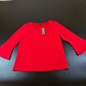 Ann Taylor Red Blouse